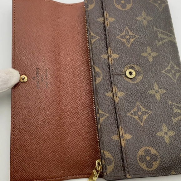 💖LOUIS VUITTON💖Monogram Pochette Porte Monnaie Credit Wallet - Picture 8 of 15